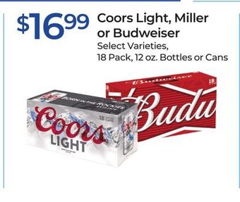 Rite Aid Coors light, miller or budweiser offer