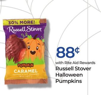 Rite Aid Russell stover halloween pumpkins offer