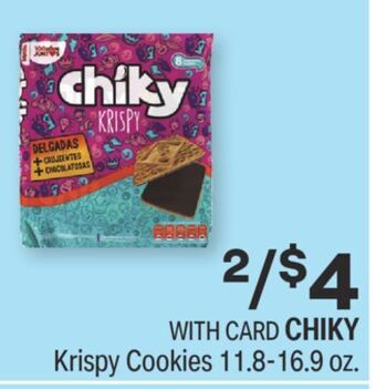 CVS Chiky krispy cookies 11.8-16.9 oz. offer