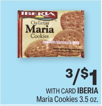 CVS Iberia maria cookies 3.5 oz. offer