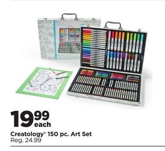 Michaels Creatology® 150 pc. art set offer