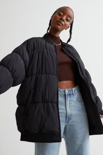 H&M Oversized bomber jacket offer