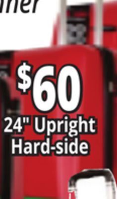 Ocean State Job Lot 24" upright hard-side offer