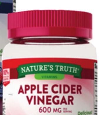 Ocean State Job Lot Apple cider vinegar offer