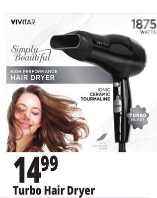 Ocean State Job Lot Turbo hair dryer offer