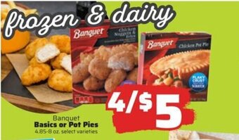 County Market Banquet Basics or Pot Pies offer