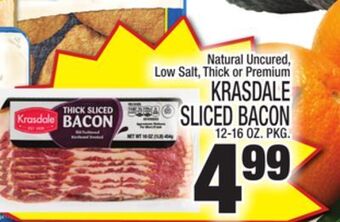 C Town Krasdale sliced bacon offer