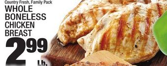C Town Whole boneless chicken breast offer