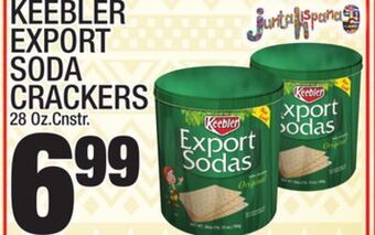 C Town Keebler export soda crackers offer