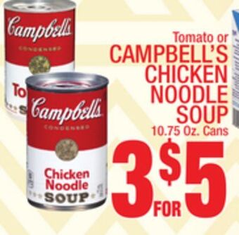 C Town Campbell's chicken noodle soup offer