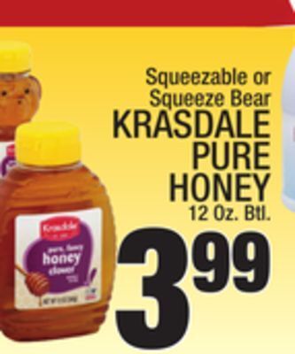 C Town Krasdale pure honey offer