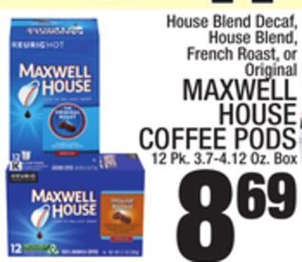 C Town Maxwell house coffee pods offer