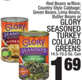 C Town Glory seasoned turkey collard greens offer