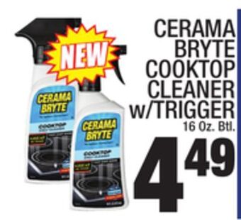 C Town Cerama bryte cooktop cleaner w/trigger offer