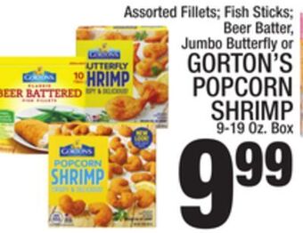 C Town Gorton's popcorn shrimp offer