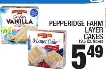 C Town Pepperidge farm layer cakes offer