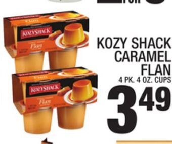 C Town Kozy shack caramel flan offer