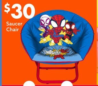 Big Lots Saucer chair offer