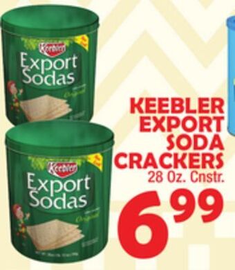 Bravo Supermarkets Keebler export soda crackers offer