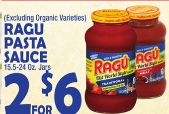 Bravo Supermarkets Ragu pasta sauce offer