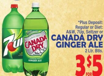 Bravo Supermarkets Canada dry ginger ale offer