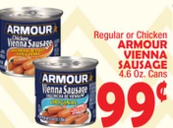 Bravo Supermarkets Armour vienna sausage offer