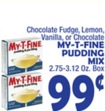 Bravo Supermarkets My-t-fine pudding mix offer