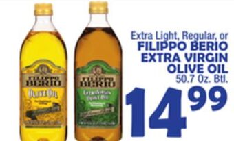 Bravo Supermarkets Filippo berio extra virgin olive oil offer