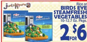Bravo Supermarkets Birds eye steamfresh vegetables offer