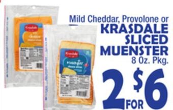 Bravo Supermarkets Krasdale sliced muenster offer