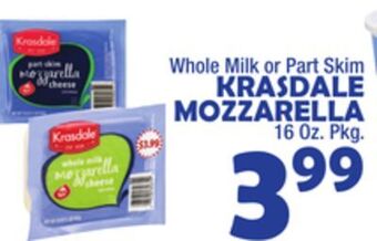 Bravo Supermarkets Krasdale mozzarella offer
