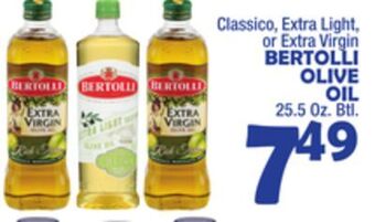 Bravo Supermarkets Bertolli olive oil offer