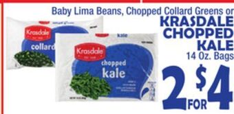 Bravo Supermarkets Krasdale chopped kale offer