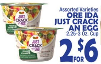 Bravo Supermarkets Ore ida just crack an egg offer
