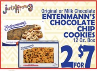 Bravo Supermarkets Entenmann's chocolate chip cookies offer