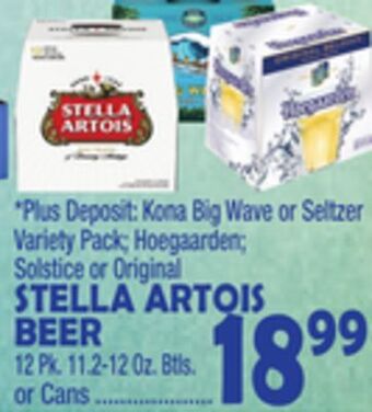 Bravo Supermarkets Stella artois beer offer
