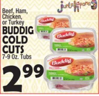 Bravo Supermarkets Buddig cold cuts offer