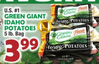 Bravo Supermarkets Green giant idaho potatoes offer