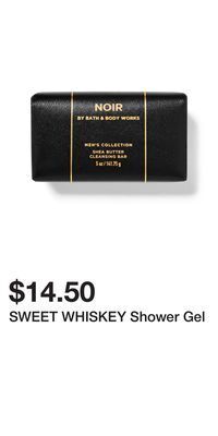 Bath & Body Works Sweet whiskey shower gel offer