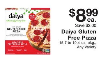 Fairway Store Market Daiya gluten free pizza offer
