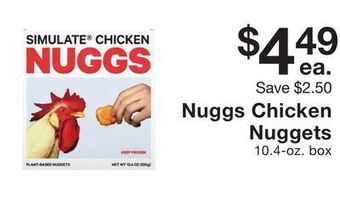 Fairway Store Market Nuggs chicken nuggets offer