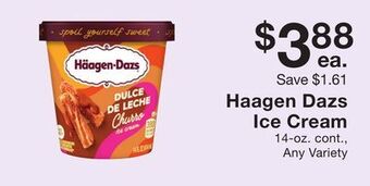 Fairway Store Market Haagen dazs ice cream offer