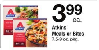 ACME Atkins meals or bites offer