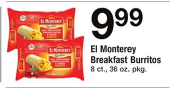 ACME El monterey breakfast burritos offer