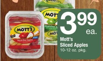 ACME Mott's sliced apples offer