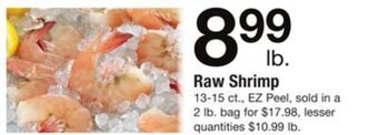 ACME Raw shrimp offer
