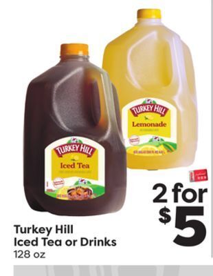 Weis Markets Turkey hill iced tea or drinks offer