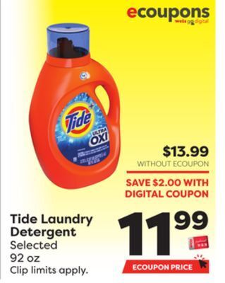 Weis Markets Tide laundry detergent offer