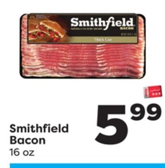 Weis Markets Smithfield bacon offer