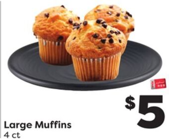 Weis Markets Large muffins offer